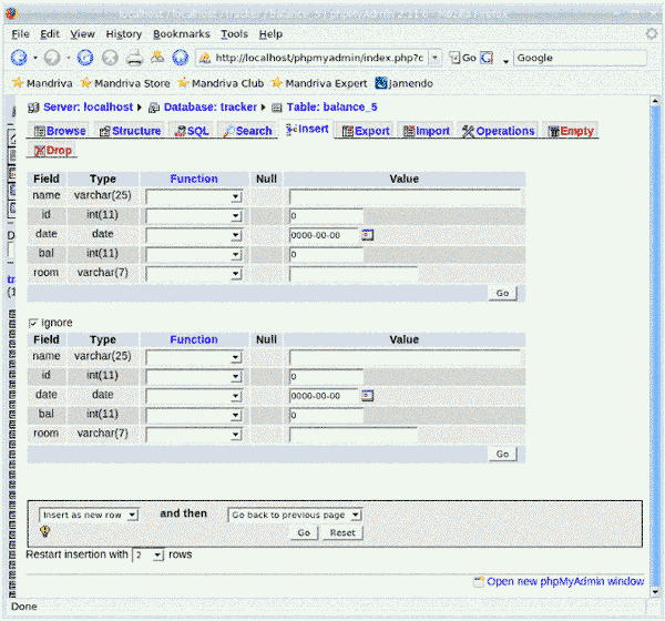 MySQL Database Management