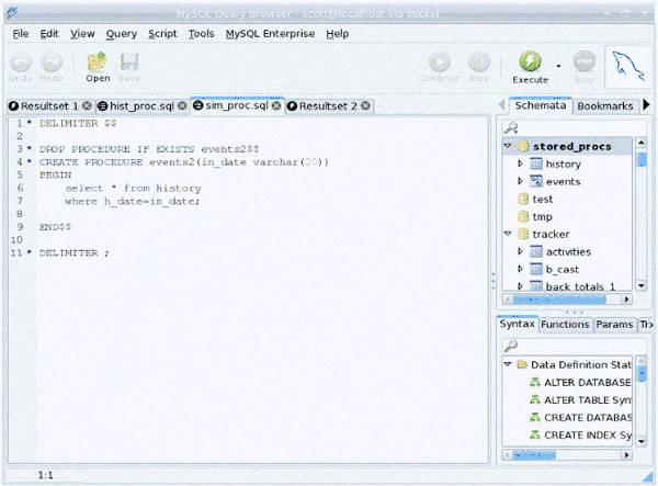 MySQL Stored Procedures