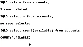 NULL values in a database