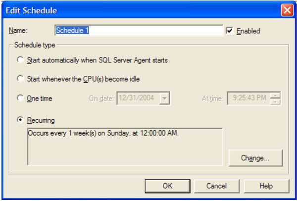 SQL Server backup